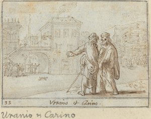 Uranio og Carino, 1640.