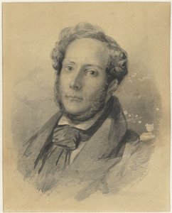 Selvportræt af Johann Wilhelm Kaiser (I)