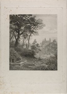 Nærmer sig foråret af Johann Wilhelm Schirmer