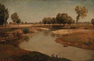 Landskab af Johann Wilhelm Schirmer