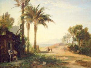 Mandens afgang til Jeriko (morgen) c.1856