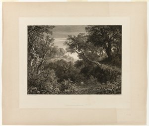 Det store tyske landskab af Johann Wilhelm Schirmer