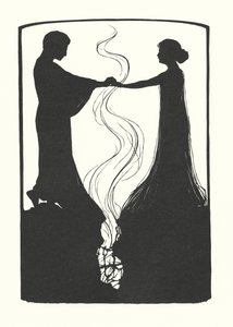 Johanna Beckmann-silhuet (litografi)