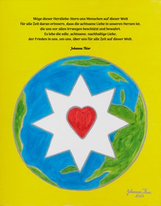 Rosental Heart Love Star til alle mennesker i verden