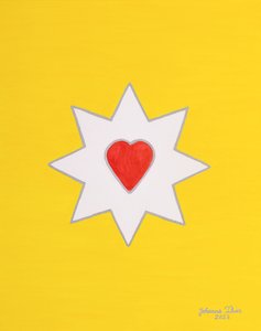 The joyful heart love star - billede uden citat af Johanna Thier