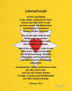 livsnydelse af Johanna Thier