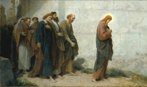 På vej ned til Getsemane