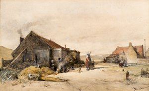 Gamle Huse af Johannes Bosboom