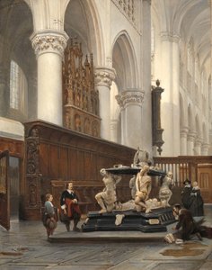 Koret fra O.L.-Vrouwekerk i Breda med Engelbert II