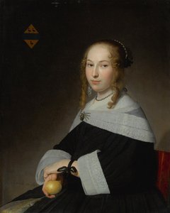 Portræt af Margaret Dicx (1634-1697)