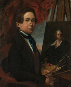 Selvportræt af Johannes Daniël Susan