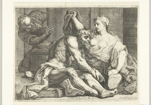 Cimon fodret af Pero af Johannes Frans de Backer