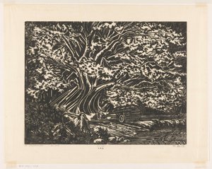 The Resting Place (original titel på objektet) af Johannes Frederik Engelbert ten Klooster (signed by artist)