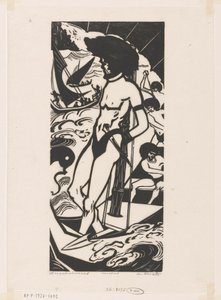 Pirates (original titel på objektet) af Johannes Frederik Engelbert ten Klooster (signed by artist)