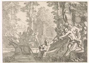 Silenus trækkes op af vandet Mytologiske og allegoriske fremstillinger (serietitel)