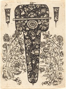 Vedhæng pyntet med blomster af Johannes Hanias