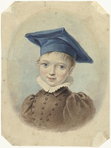 Dreng med en blå baret af Johannes Hari (I)