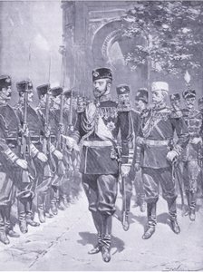 Hans Kejserlige Majestæt Tzaren, illustration fra Cassells History of the Russo-Japanese War Vol 1, ca. 1900