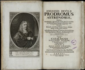 Johannes Hevelius, Prodromus af astronomi, 1690