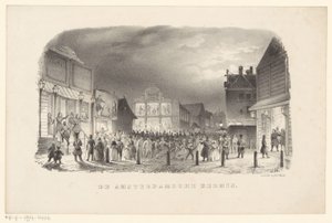 Messe på Botermarkt i Amsterdam Amsterdam Fair (titel på objekt)