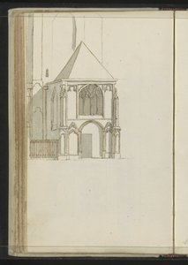 Gamle Kirke i Delft af Johannes Huibert Prins