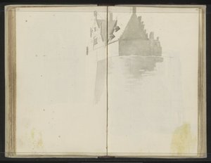 Waterslootse Poort i Delft af Johannes Huibert Prins
