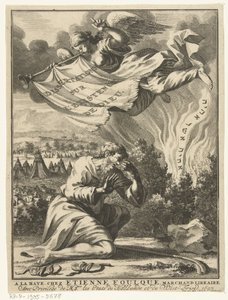 Moses ved den brændende busk Titelside for Isaac Jaquelot, Dissertations sur l