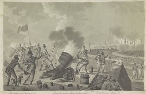 Briternes bombardement af Vlissingen, 1809 af Johannes Jelgerhuis (possibly)