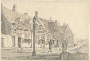 Ved Koepoort i Delft af Johannes Jelgerhuis