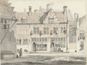 Huse i Amersfoort af Johannes Jelgerhuis