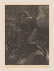 Perseus og havmonsteret af Johannes Josephus Aarts (signed by artist)