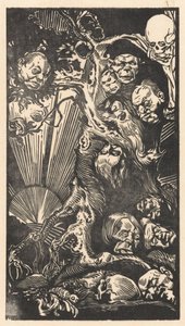 Træ med fantastiske hoveder af Johannes Josephus Aarts