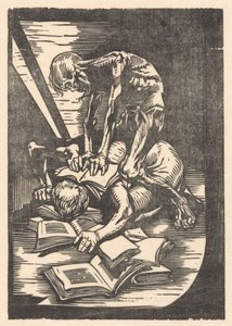 Død med offer af Johannes Josephus Aarts