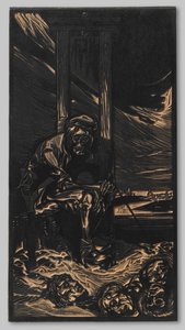 Døden ved Guillotinen af Johannes Josephus Aarts