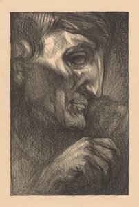 Hoved og hånd af en mand af Johannes Josephus Aarts