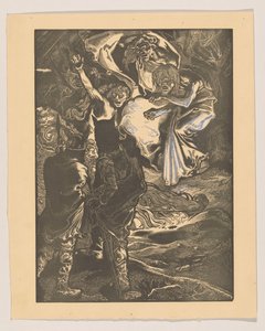 Macbeth og Banquo møder de tre hekse af Johannes Josephus Aarts