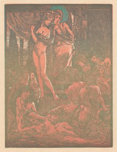 Ni fantastiske kvindefigurer af Johannes Josephus Aarts