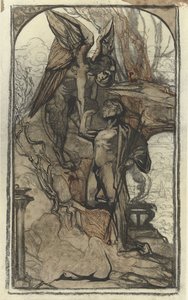 Ødipus i sfinxen af Johannes Josephus Aarts