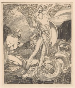Perseus i Andromeda af Johannes Josephus Aarts