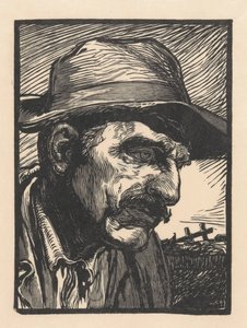 Portræt af en ukendt mand af Johannes Josephus Aarts