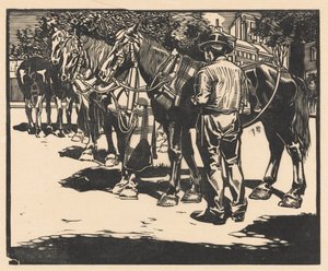 Ride heste på en firkant af Johannes Josephus Aarts