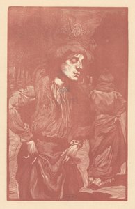 To kvinder går på gaden af Johannes Josephus Aarts