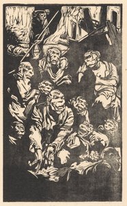Siddende Fantasy Creatures af Johannes Josephus Aarts