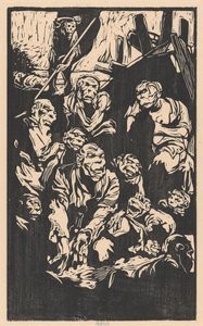 Siddende Fantasy Creatures af Johannes Josephus Aarts