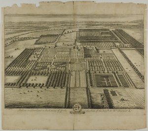 Acklam i Cleveland i County of Yorke, plade 64 fra Britannia Illustrata af Johannes Kip
