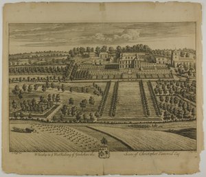 Whixley, plade 78 fra Britannia Illustrata af Johannes Kip