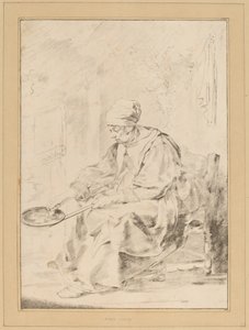 Pandekagekvinde, 1768. af Johannes Kornlein