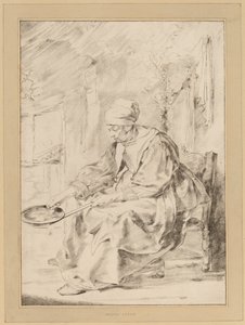 Pandekagekvinde, 1768. af Johannes Kornlein