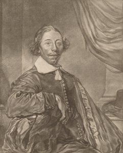 Portræt af en siddende mand, 1771. af Johannes Kornlein