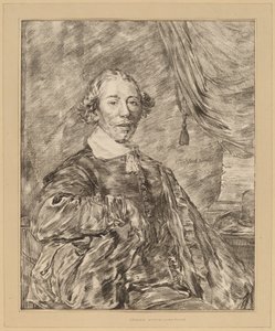 Portræt af en siddende mand, 1771.